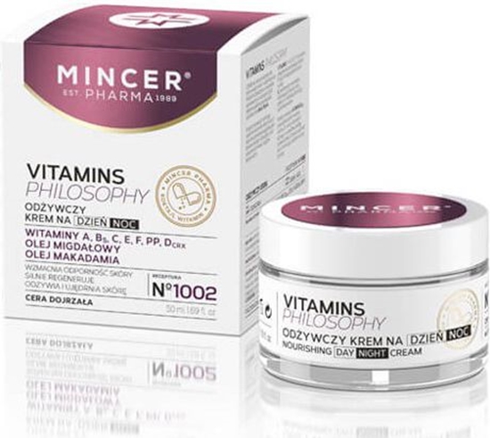 Picture of Mincer Vitamins Philosophy Krem odywczy na dzie i noc nr 1002 50ml