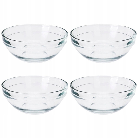 Изображение Miseczki szklane 12 cm, 275 ml 4 szt.