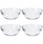 Attēls no Miseczki szklane 12 cm, 275 ml 4 szt.