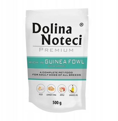 Attēls no Mispol DOLINA NOTECI PIES 500g perliczka z jabkiem SASZETKA /10