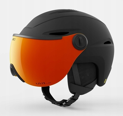 Picture of MIVIDA Kask zimowy GIRO VUE MIPS matte black / VIVID ember rozmiar (55.5-59 cm)