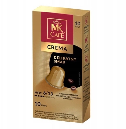 Изображение MK Cafe Kapsuki do Nespresso Cafe Crema 10 sztuk