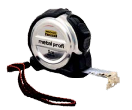 Picture of Modeco Miara zwijana 500x1,9cm METAL PROFI z magnesem - MN-81-185