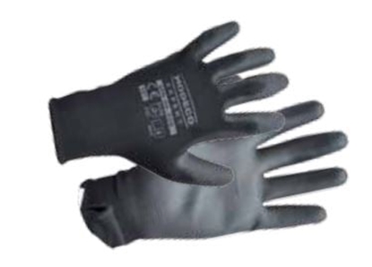 Picture of Modeco Rkawice poliestrowe powlekane nitrylem czarnym rozmiar 10 1 para - MN-06-220