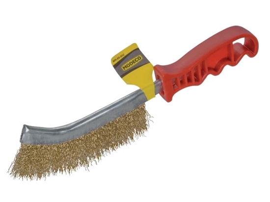 Picture of Modeco Szczotka druciana z drutem stalowym miedziowanym - MN-69-002