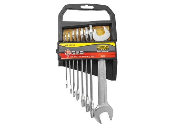 Изображение Modeco Zestaw kluczy paskich 6-22mm 8szt. (MN-50-238)