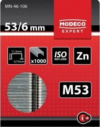 Изображение Modeco Zszywki tapicerskie 53/14MM 1000 SZT.