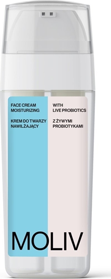 Picture of MOLIV Krem do twarzy nawilajcy z ywymi probiotykami 30ml