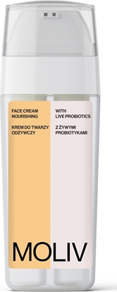 Attēls no MOLIV Odywczy krem do twarzy z ywymi probiotykami 30ml