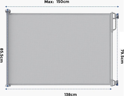 Attēls no Momcozy BG019 | Bramka zabezpieczajca dla niemowlt | 140 cm