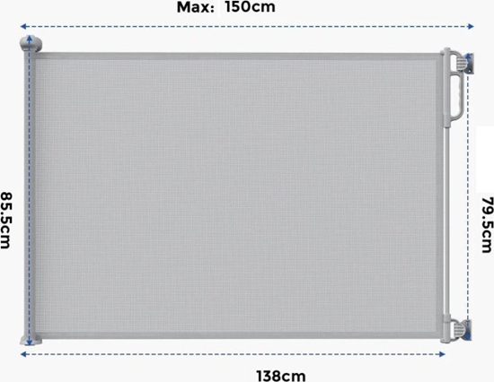 Picture of Momcozy BG019 | Bramka zabezpieczajca dla niemowlt | 140 cm