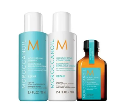 Изображение Moroccanoil Repair Repair & Moisture Trio