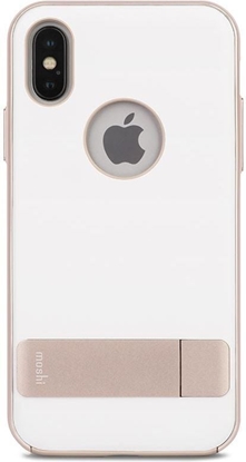Picture of Moshi Moshi Kameleon - Etui Hardshell Z Podstawk Iphone X (ivory White)