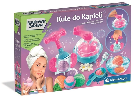 Picture of Naukowa Zabawa Laboratorium Kule Do Kpieli Jzyk Polski Clementoni 50397 EDUKAMP