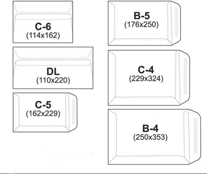 Изображение NC Koperty KOPERTA C-6 BIAA SK O L 25SZ. (11021300/25)