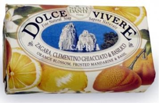 Picture of Nesti Dante Mydo w kostce Dolce Vivere Orange Blossom&Frosted Mandarine&Brasil 250g