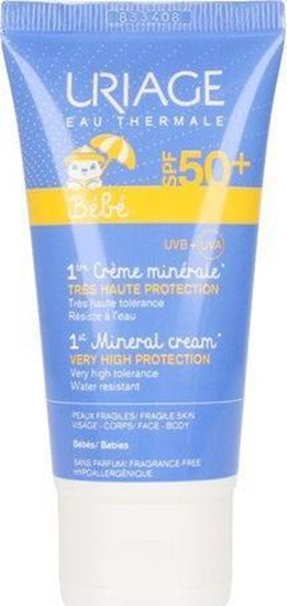 Picture of new uriage Sunscreen for Children Sun Baby Mineral New Uriage Spf 50+ (50 ml)