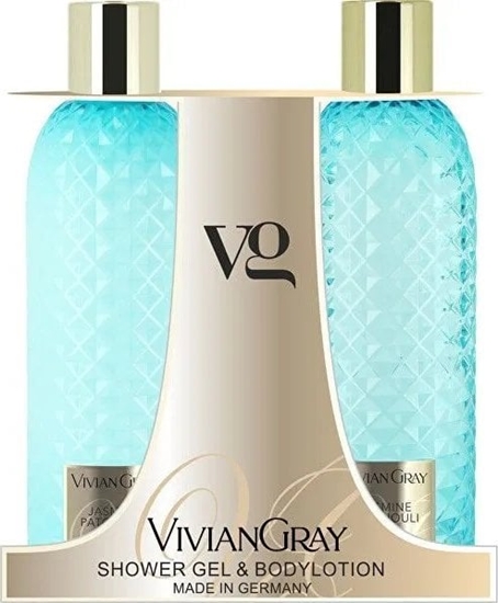 Picture of Newcos VIVIAN GRAY Jasmine: el pod prysznic i krem do ciaa, 2 x 300ml