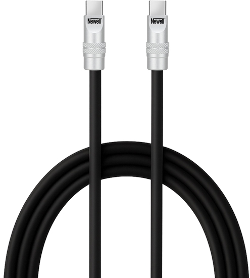 Изображение NEWELL NL4984 Kabel USB-C 100 W 2 m silikonowy czarny