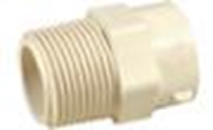 Изображение Nibco Zczka wkrtna PVC-C KW/GZ 1/2" - 4704-005