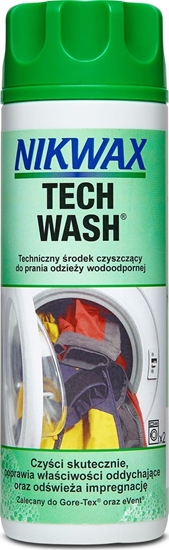 Изображение Nikwax rodek czyszczcy Tech Wash do odziey 300 ml