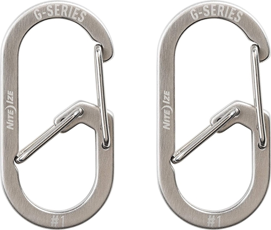 Изображение NiteIze Karabinek Nite Ize G-Series Dual Chamber Carab. 1