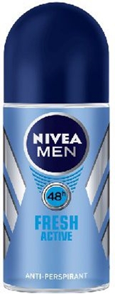 Picture of Nivea Dezodorant Antyperspirant FRESH ACTIVE roll-on mski 50ml - 0182808