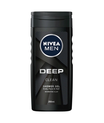 Picture of Nivea Men Deep Clean Shower Gel 250ml