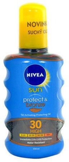 Picture of Nivea Sun Protect & Bronze Oil Spray SPF30 W 200ml