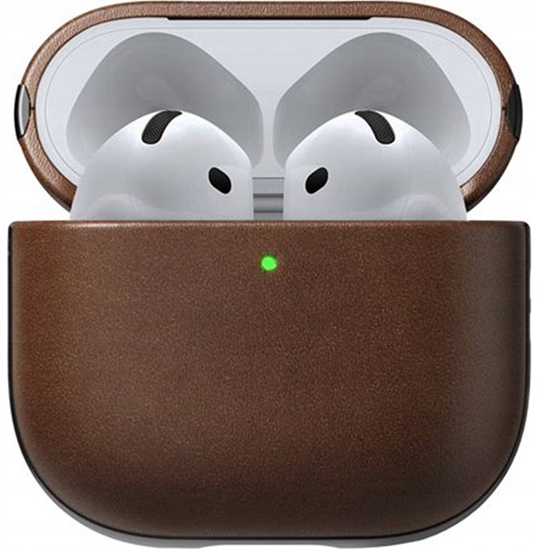 Picture of Nomad Modern Leather Case, brown - Airpods 4