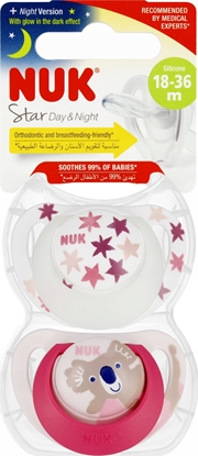 Attēls no NUK SMOCZEK USP 2EL 18-36M D&N ROZ/B10739735 1/6