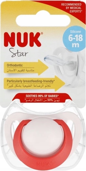 Picture of NUK SMOCZEK USP 6-18M rozmiar SIL STAR 10736751 1/6