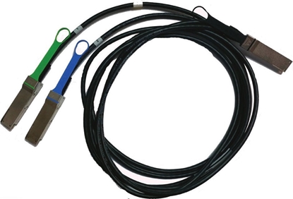 Picture of NVIDIA 200GBase Splitter do bezporedniego podczenia pasywny - QSFP56 zu QSFP56 - 2 m