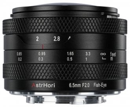 Attēls no Obiektyw AstrHori MF 6,5 mm f/2 APS-C Circular Fisheye do Fujifilm X