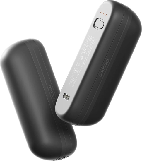 Изображение Ocoopa UT2s Mini, elektroniczny ogrzewacz doni, 5200 mAh, do 6 godzin, czarny