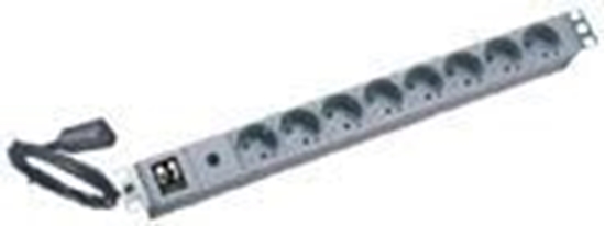 Picture of Online USV Systeme Listwa zasilajca 8 gniazd 10A Schuko (KG10A8SCH-RACK)