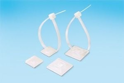 Изображение Onnline Uchwyt samoprzylepny 19x19mm nylon HW-3AC