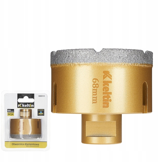 Picture of Otwornica diamentowa do gresu 68mm M14 (50)