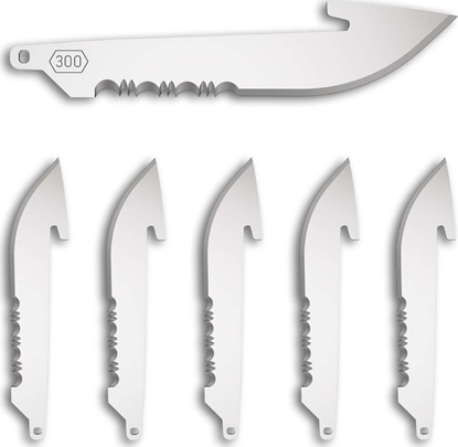 Picture of Outdoor 6 ostrzy Outdor Edge DropPoint Serrated 300