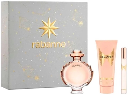 Picture of Paco Rabanne Rinkinys Olympea: woda perfumowana EDP, 80 ml + balsam do ciaa, 100 ml + woda perfumowana EDP, 10 ml