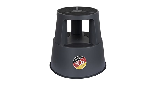 Picture of Pakāpienu tumba WEDO, tumši pelēka. Augstums -  42,8 cm. D1 - 41,5 cm.