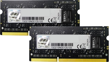 Изображение Pami do laptopa G.Skill SODIMM, DDR3, 4 GB, 1600 MHz, CL9 (F3-12800CL9D-4GBSQ)