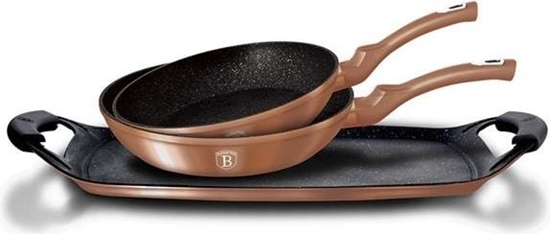 Picture of Patelnia Berlinger Haus grillowa Metallic Line Rose Gold Edition 26cm 3szt.