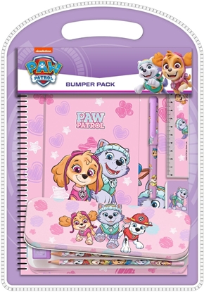 Picture of PAW PATROL GIRLS, Bumper set w/tin case, notebook