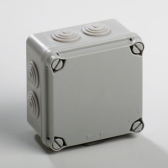 Picture of PCE Puszka LIGHT skrcana 112x112x64mm 7 dawnic IP67 - EV-111