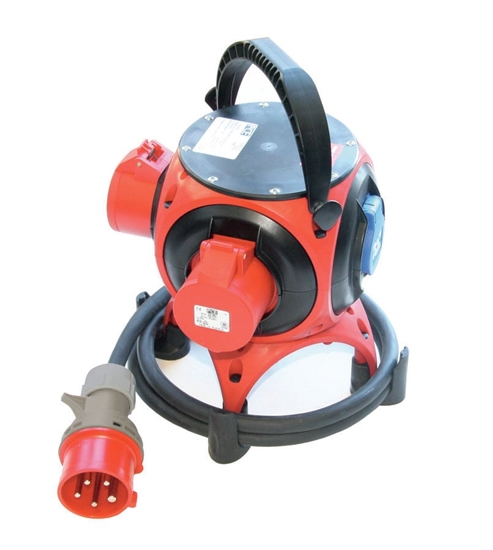 Picture of PCE Rozdzielnica przenona z tworzywa typ "Pegasus" 16/5 2x16/5 2xGS IP44 - 9034003R