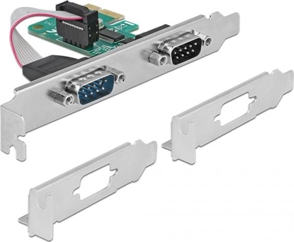 Attēls no PCI Express karte > 2xSerial RS-232, Delock