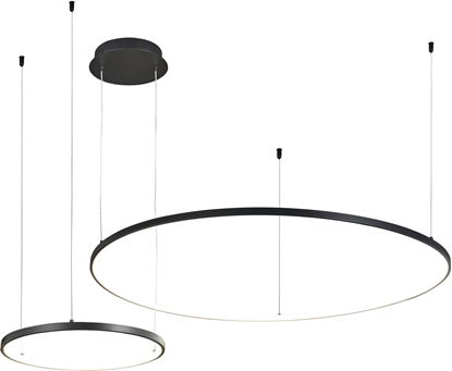 Attēls no PENDANT LED LIGHT SIBIU 2XROUND 4000K BL