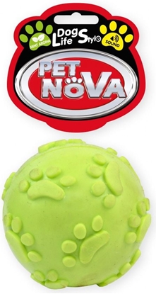 Picture of Pet Nova TPR Soundball Yellow 6cm
