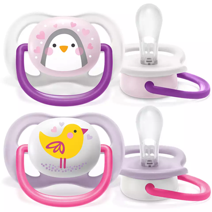 Attēls no Philips Avent māneklītis Ultra Air Animals  0-6M (2 gab)  meitenēm SCF080/06